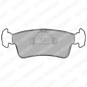 Комплект тормозных колодок, дисковый тормоз