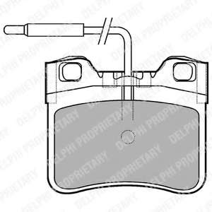 Комплект тормозных колодок, дисковый тормоз