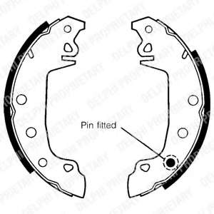 Комплект тормозных колодок