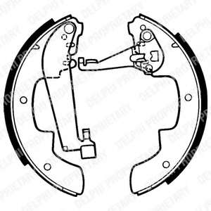 Комплект тормозных колодок
