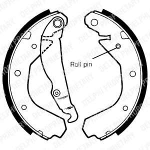 Комплект тормозных колодок