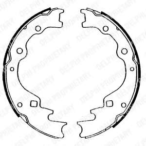Комплект тормозных колодок