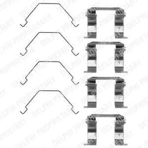Комплектующие, колодки дискового тормоза