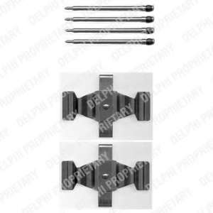 Комплектующие, колодки дискового тормоза