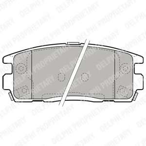 Колодки тормозные (задние) Opel Antara A/Chevrolet Captiva 06-