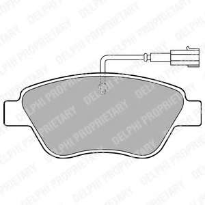 Комплект тормозных колодок, дисковый тормоз
