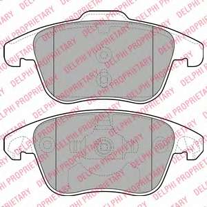 Колодки тормозные (передние) Citroen C4 09-/C4 Grand Picasso 06-13/Peugeot 3008 11-16/5008 09-17