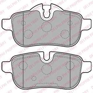 Комплект тормозных колодок, дисковый тормоз