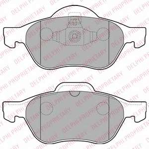 Колодки тормозные (передние) Renault Laguna II/III 01-15/Megane II 03-