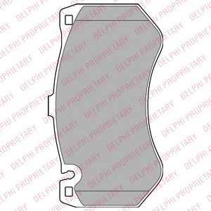 Комплект тормозных колодок, дисковый тормоз