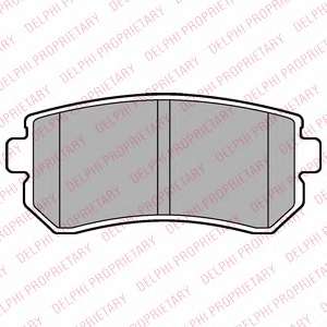 Комплект тормозных колодок, дисковый тормоз