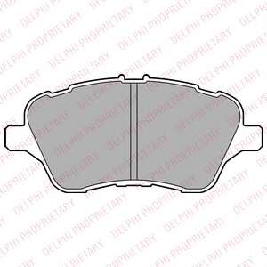 Комплект тормозных колодок, дисковый тормоз