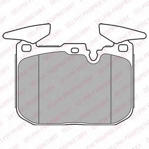 Комплект тормозных колодок, дисковый тормоз