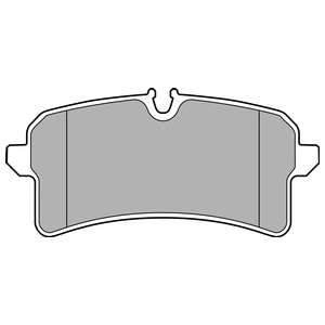 Комплект тормозных колодок, дисковый тормоз