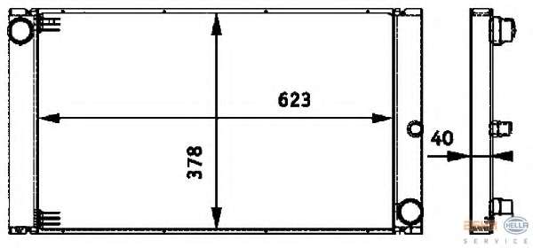 Радиатор, охлаждение двигателя