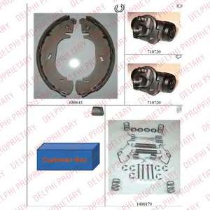 Комплект тормозных колодок