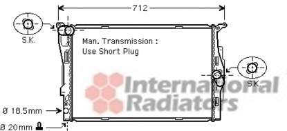 Радиатор, охлаждение двигателя