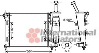 Радиатор, охлаждение двигателя