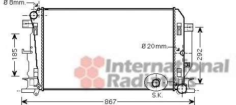 Радиатор, охлаждение двигателя