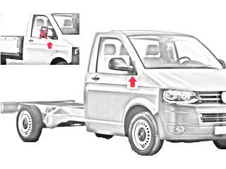 Зеркальное стекло, наружное зеркало