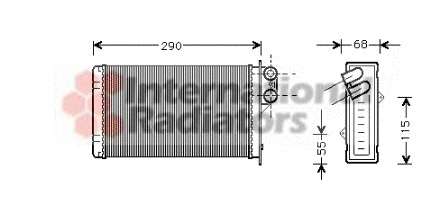 Теплообменник, отопление салона