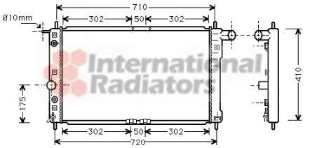 Радиатор, охлаждение двигателя