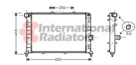 Радиатор, охлаждение двигателя