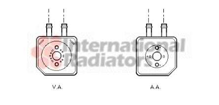 масляный радиатор, двигательное масло