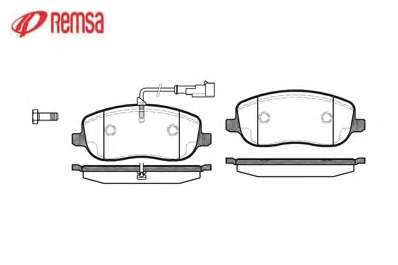 Комплект тормозных колодок, дисковый тормоз