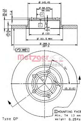 Тормозной диск