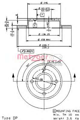 Тормозной диск
