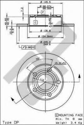 Тормозной диск