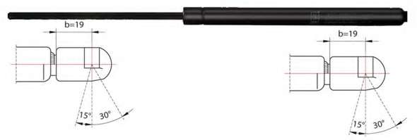 Газовая пружина, крышка багажник. Газовая пружина, капот