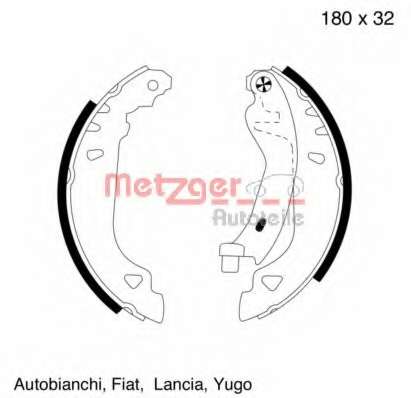 Комплект тормозных колодок