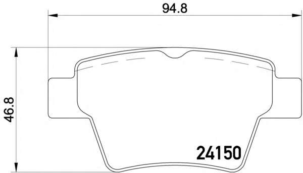 КОЛОДКИ ТОРМОЗН.(ком)