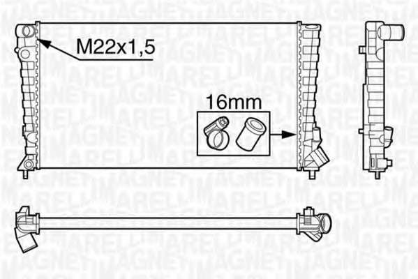 Радиатор, охлаждение двигателя