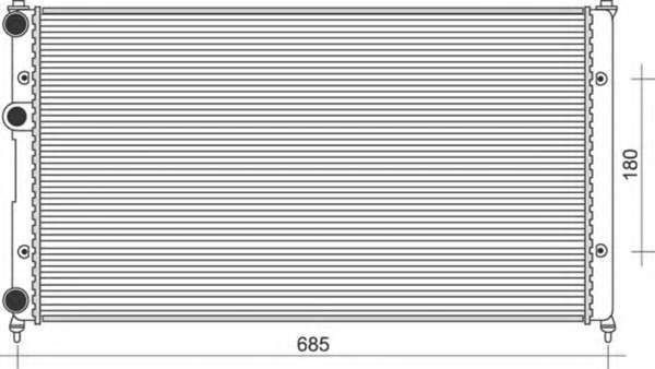 Радиатор, охлаждение двигателя