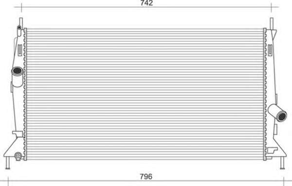 Радиатор, охлаждение двигателя