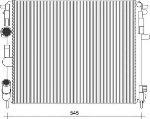 Радиатор, охлаждение двигателя