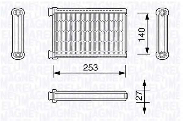 Теплообменник, отопление салона