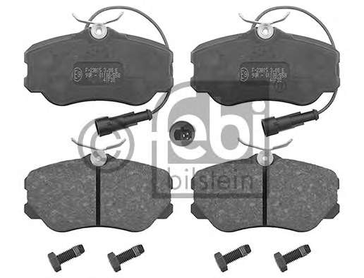 Комплект тормозных колодок, дисковый тормоз