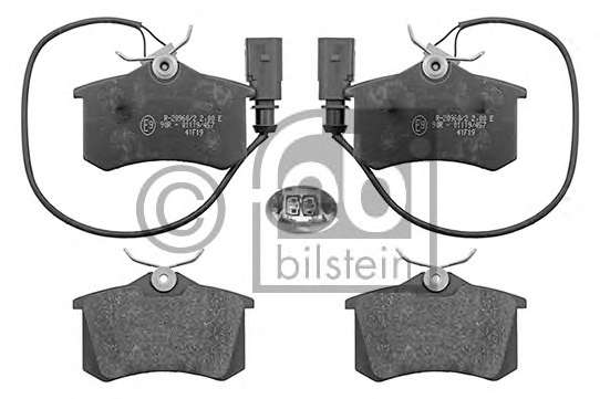 Комплект тормозных колодок, дисковый тормоз