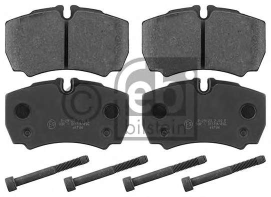 Комплект тормозных колодок, дисковый тормоз