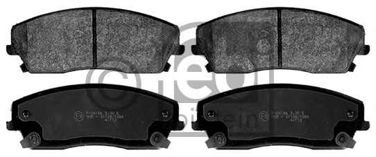 Комплект тормозных колодок, дисковый тормоз