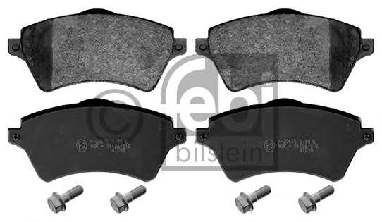 Комплект тормозных колодок, дисковый тормоз