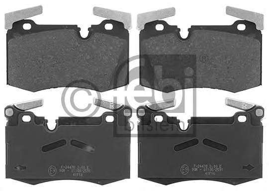 Комплект тормозных колодок, дисковый тормоз