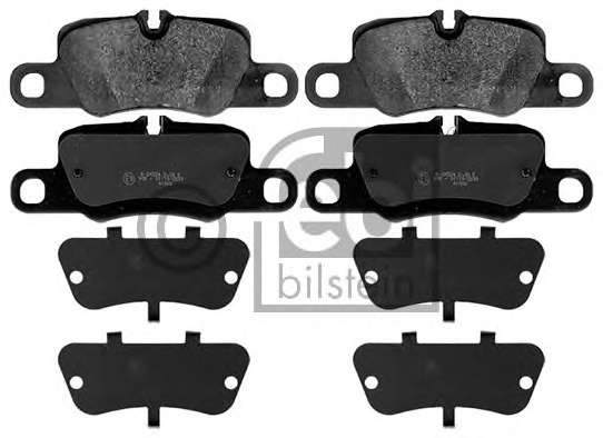 Комплект тормозных колодок, дисковый тормоз