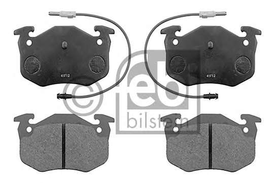 Комплект тормозных колодок, дисковый тормоз