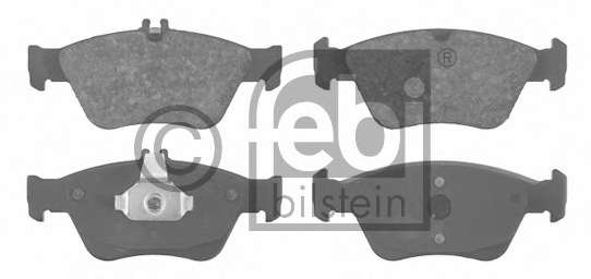 Комплект тормозных колодок, дисковый тормоз