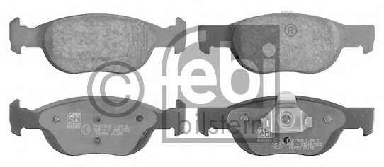 Комплект тормозных колодок, дисковый тормоз